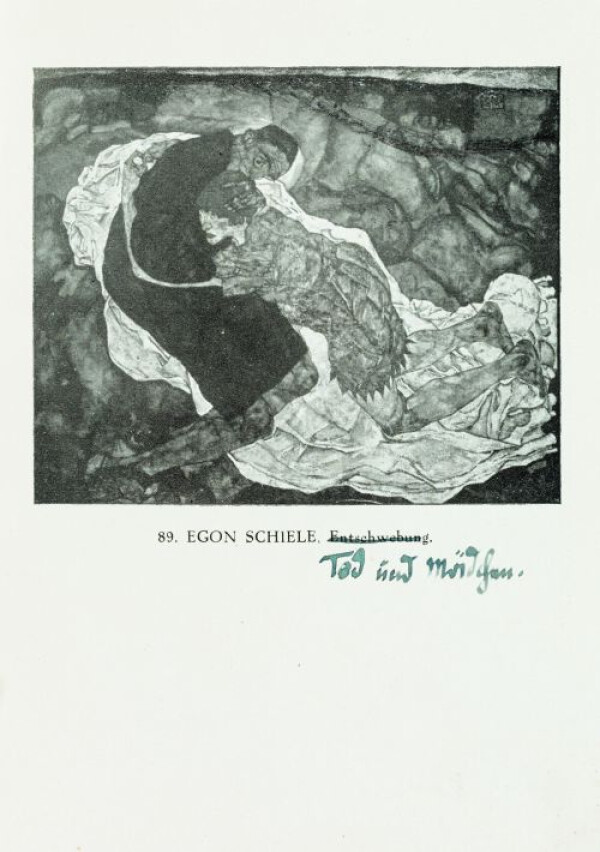 Katalog der Ausstellung Wiener Kunstschau in der Berliner Secession mit eigenhändigen Anmerkungen von Egon Schiele Bild 2