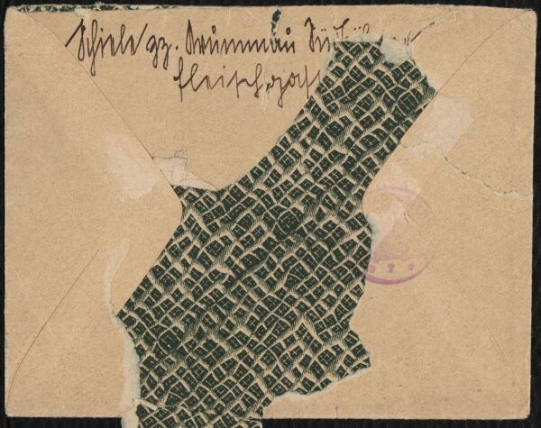 Brief von Egon Schiele an Josef Hoffmann Bild 5