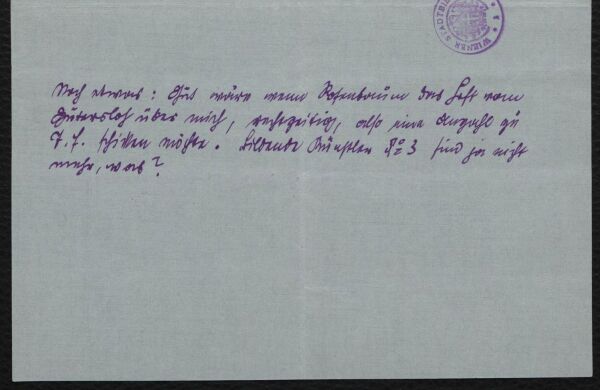 Brief von Egon Schiele an Arthur Roessler Bild 3