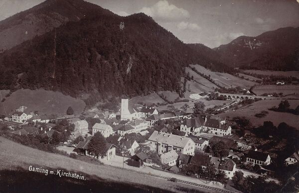 Postkarte von Edith und Egon Schiele an Familie Harms 