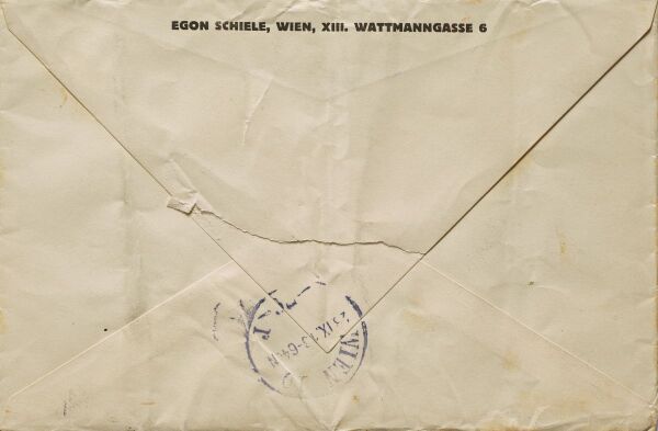 Brief von Egon Schiele an Broncia Koller-Pinell Bild 4