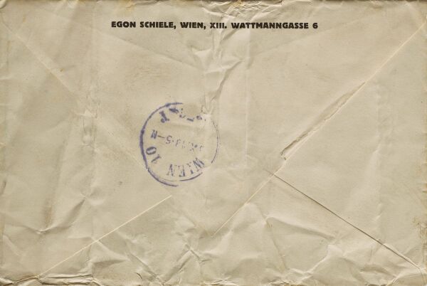 Brief von Egon Schiele an Broncia Koller-Pinell Bild 4