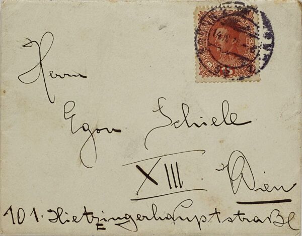 Brief von Irene Beran an Egon Schiele Bild 4