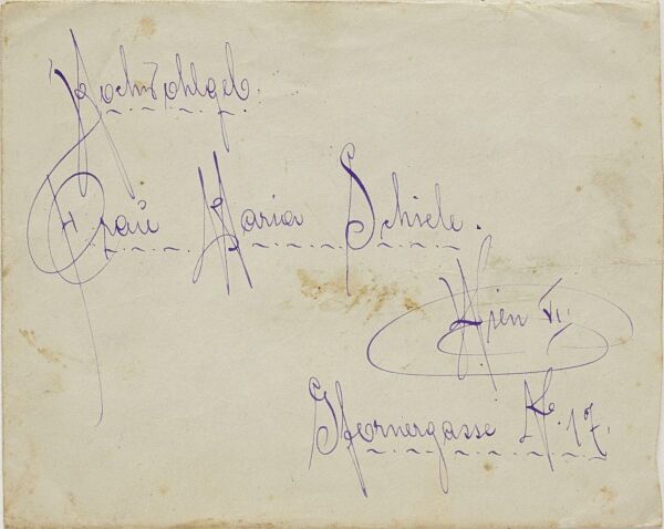 Brief von Emmy Obransky an Marie Schiele Bild 6