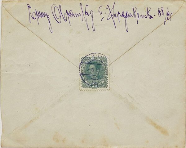 Brief von Emmy Obransky an Marie Schiele Bild 7