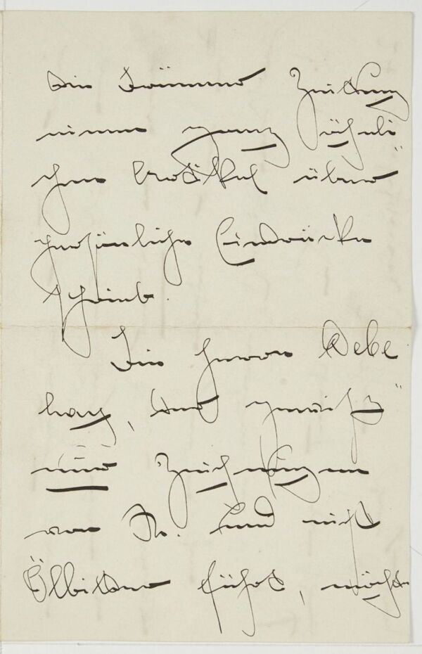 Brief von Irene Beran an Egon Schiele Bild 2