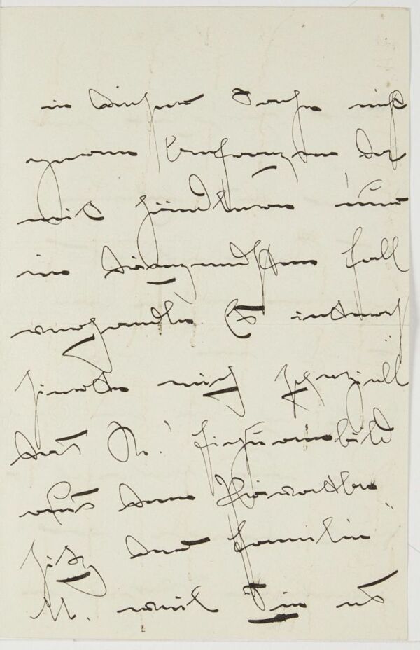 Brief von Irene Beran an Egon Schiele Bild 3