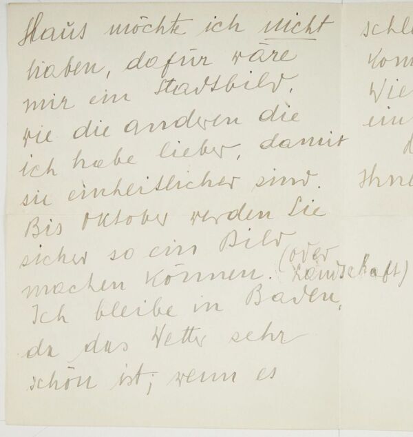 Brief von Heinrich Böhler an Egon Schiele Bild 2