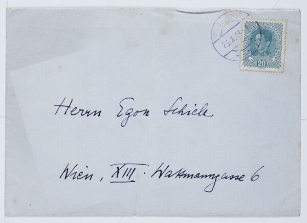 Brief von Lilly Steiner an Egon Schiele Bild 2