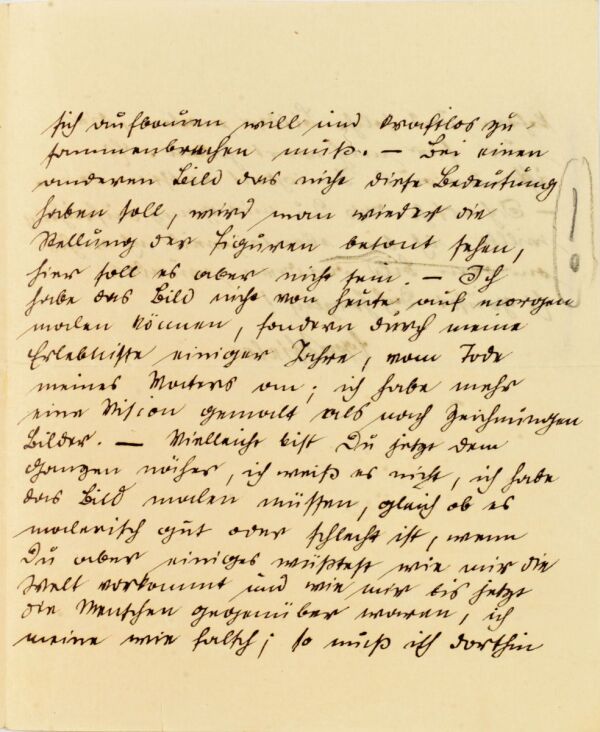 Brief von Egon Schiele an Carl Reininghaus Bild 3