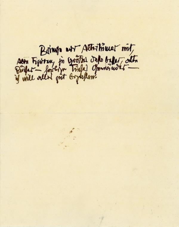 Brief von Egon Schiele an Anton Peschka Bild 7