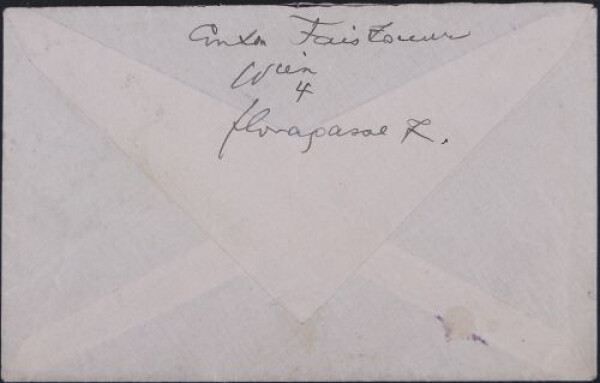 Letter from Anton Faistauer to Egon Schiele Bild 4