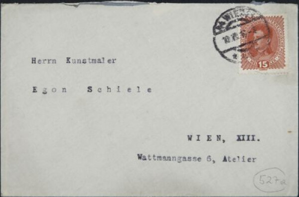 Maschinenschriftlicher Brief von Arthur Roessler an Egon Schiele Bild 2