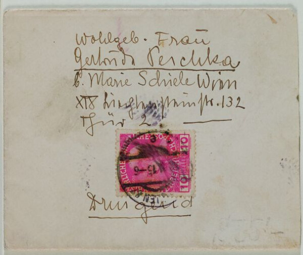 Brief von Anton Peschka an Gertrude Schiele Bild 5