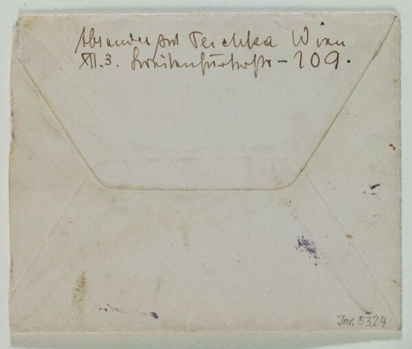 Brief von Anton Peschka an Gertrude Schiele Bild 6