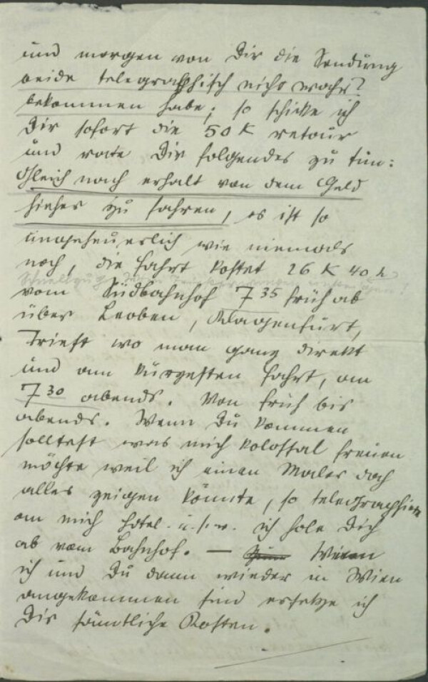 Brief von Egon Schiele an Anton Peschka (Fragment zu ESDA, ID: 108) Bild 4