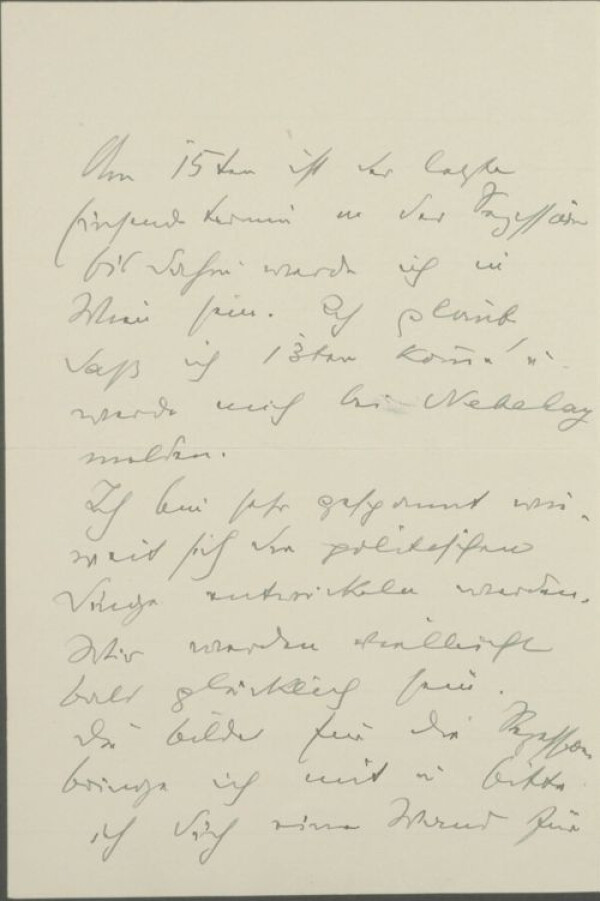 Letter from Anton Faistauer to Egon Schiele Bild 2