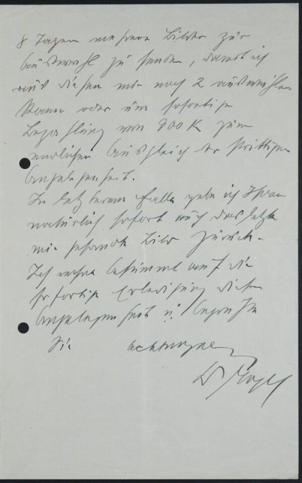 Letter from Hermann Engel to Egon Schiele Bild 3