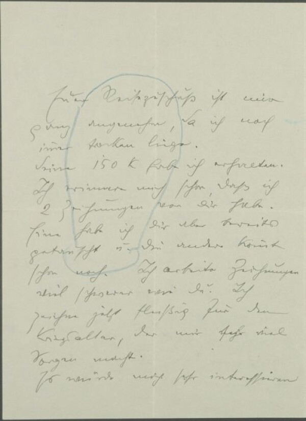 Brief von Anton Faistauer an Egon Schiele Bild 2