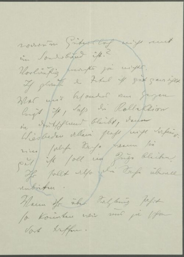 Brief von Anton Faistauer an Egon Schiele Bild 3